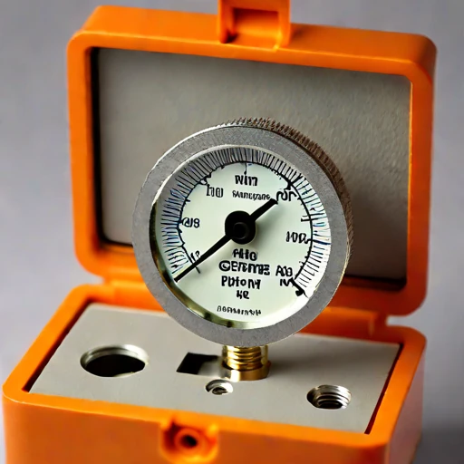 A permafrost-bore creep gauge, photographed against a plain background