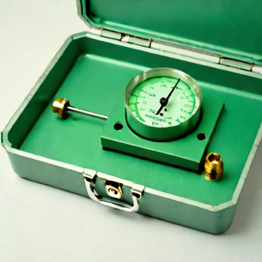 A permafrost-bore creep gauge, photographed against a plain background