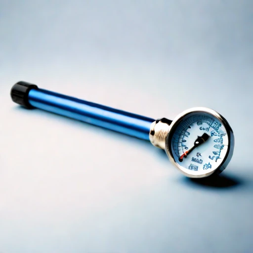 A permafrost-bore creep gauge, photographed against a plain background