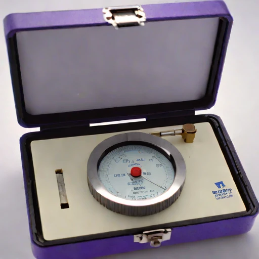 A permafrost-bore creep gauge, photographed against a plain background