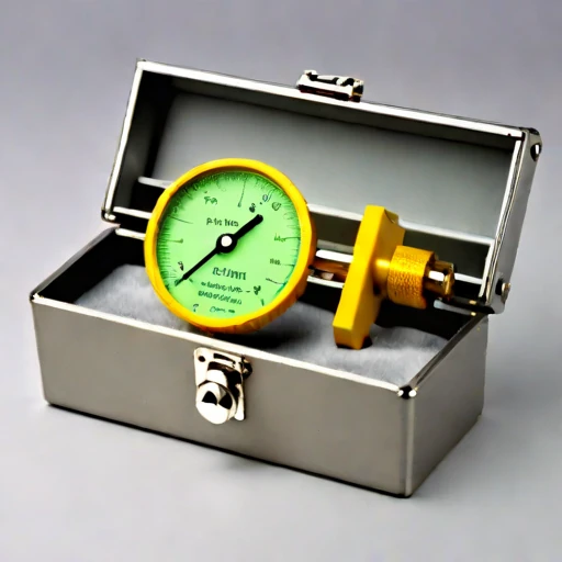 A permafrost-bore creep gauge, photographed against a plain background