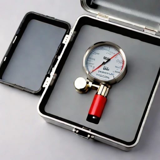 A permafrost-bore creep gauge, photographed against a plain background