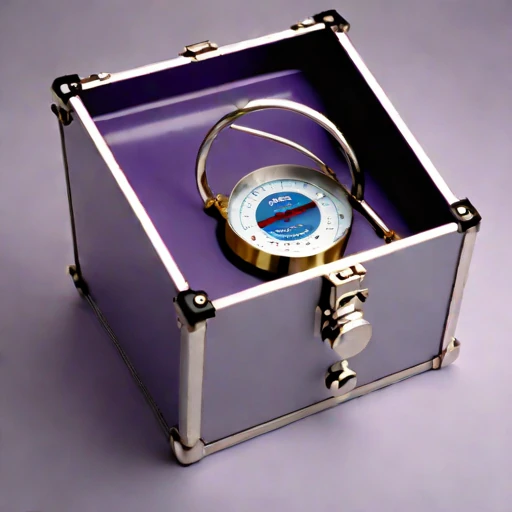 A permafrost-bore creep gauge, photographed against a plain background