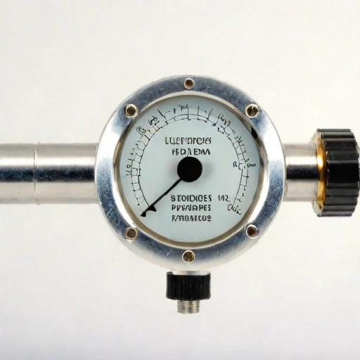 A permafrost-bore creep gauge, photographed against a plain background