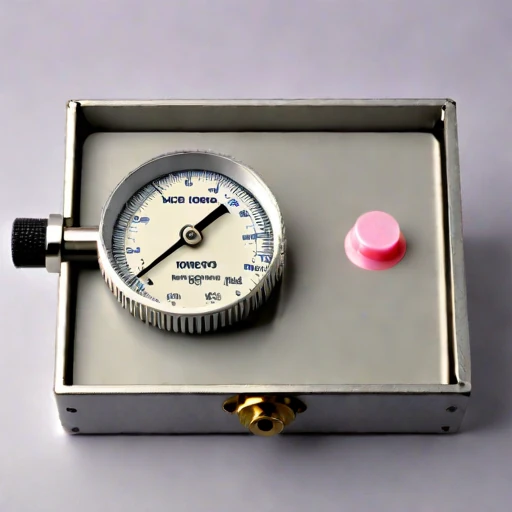 A permafrost-bore creep gauge, photographed against a plain background
