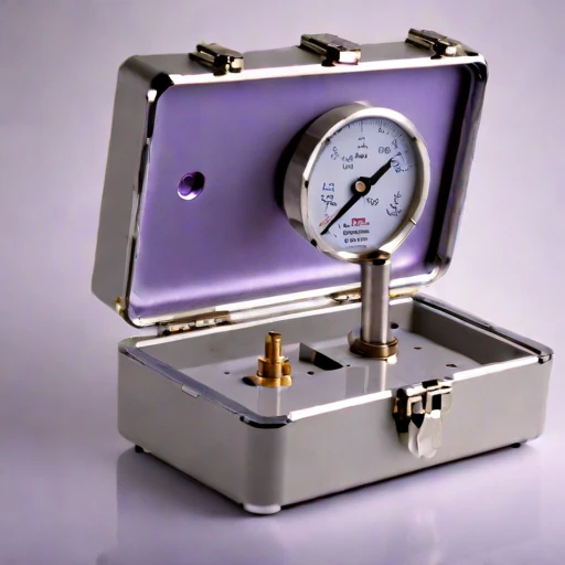 A permafrost-bore creep gauge, photographed against a plain background
