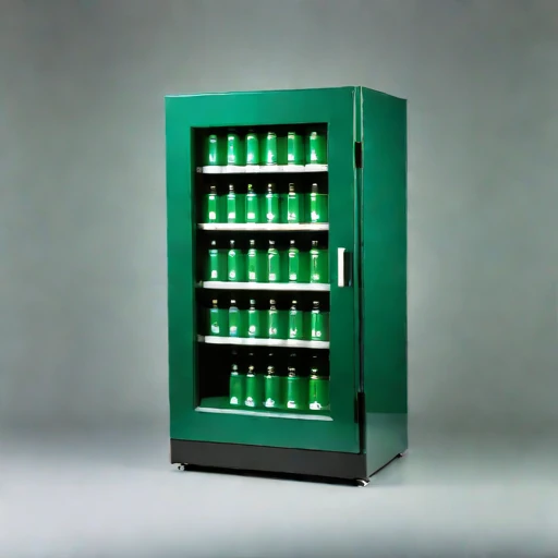 A permafrost-core archive vault, photographed against a plain background
