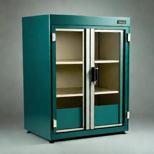 A permafrost-core archive vault, photographed against a plain background