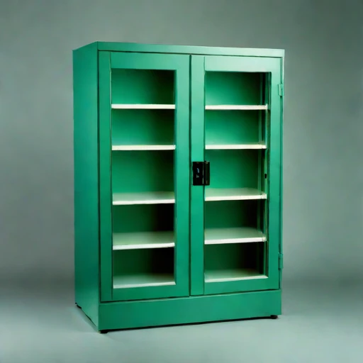 A permafrost-core archive vault, photographed against a plain background