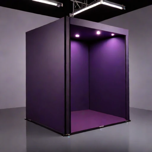 A phononic-crystal damping hall, photographed against a plain background