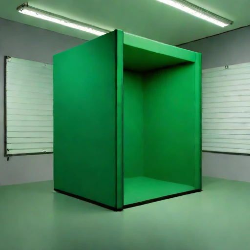 A phononic-crystal damping hall, photographed against a plain background