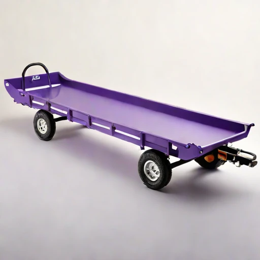 A playa-crust flotation skid, photographed against a plain background