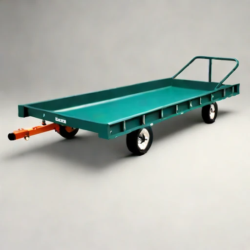 A playa-crust flotation skid, photographed against a plain background