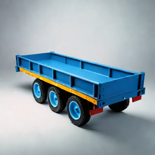 A playa-crust flotation skid, photographed against a plain background