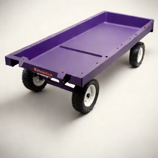 A playa-crust flotation skid, photographed against a plain background