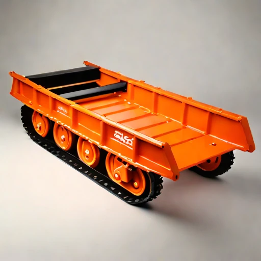 A playa-crust flotation skid, photographed against a plain background