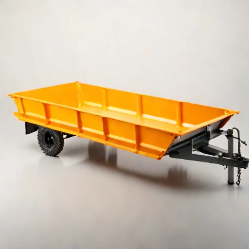 A playa-crust flotation skid, photographed against a plain background