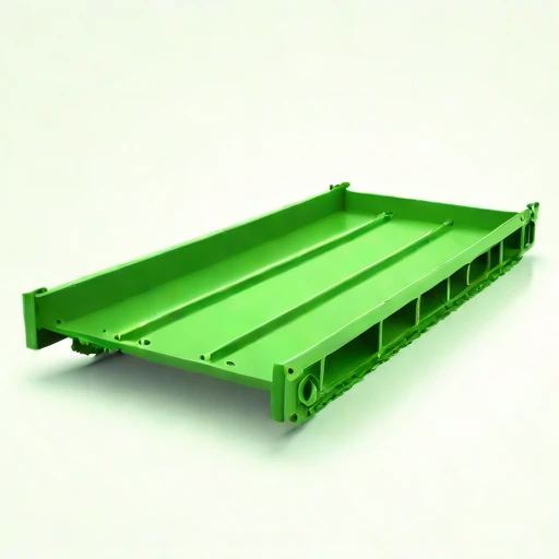 A pingo-crossing modular trackway, photographed against a plain background