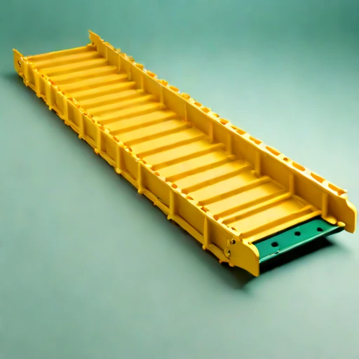 A pingo-crossing modular trackway, photographed against a plain background