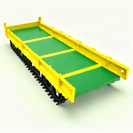 A pingo-crossing modular trackway, photographed against a plain background