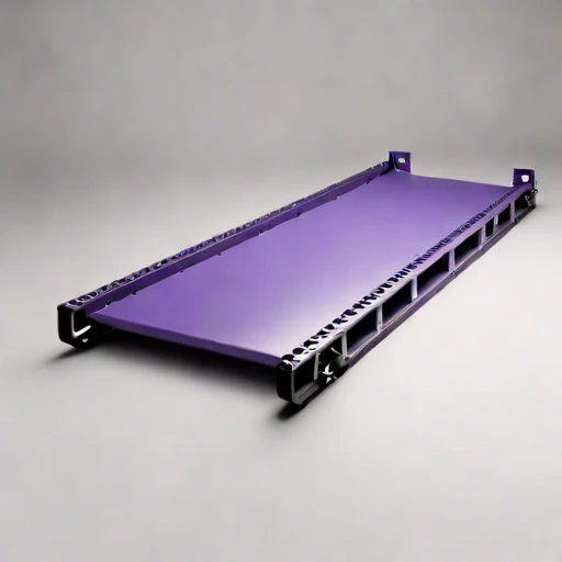 A pingo-crossing modular trackway, photographed against a plain background