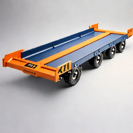 A pingo-crossing modular trackway, photographed against a plain background
