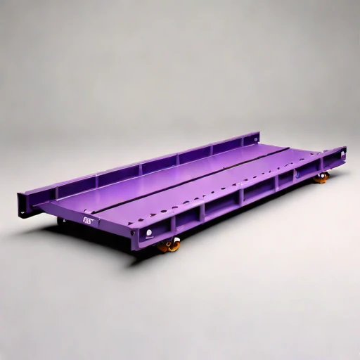 A pingo-crossing modular trackway, photographed against a plain background
