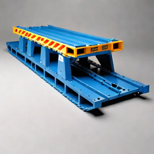 A pingo-crossing modular trackway, photographed against a plain background
