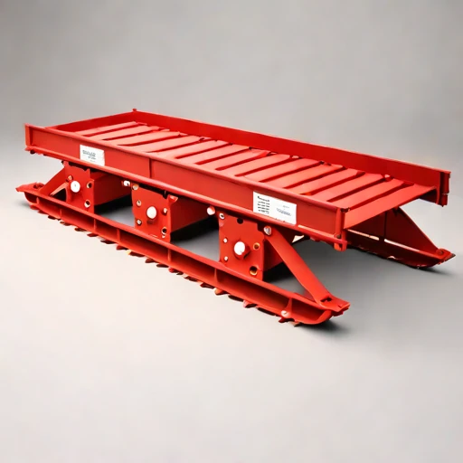 A pingo-crossing modular trackway, photographed against a plain background