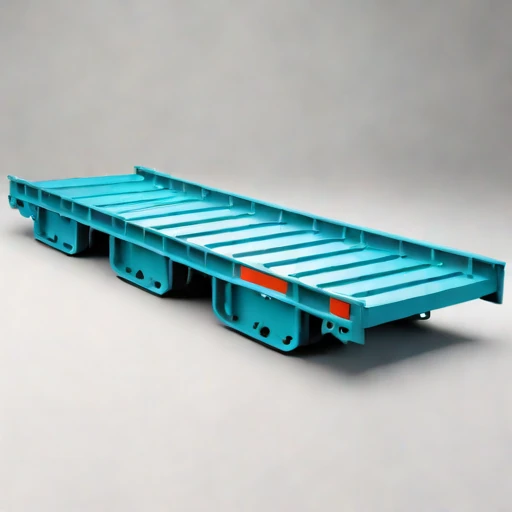 A pingo-crossing modular trackway, photographed against a plain background