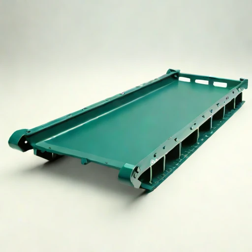 A pingo-crossing modular trackway, photographed against a plain background