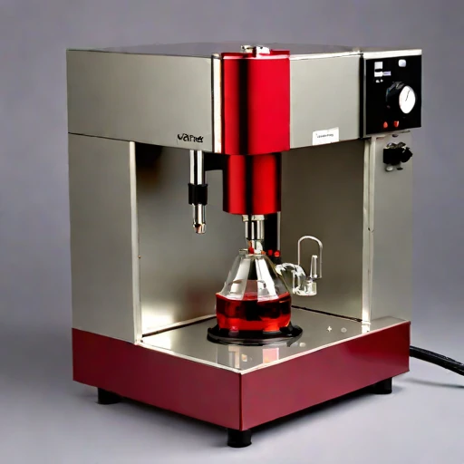 A poroelastic-core permeability rig, photographed against a plain background