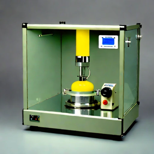 A poroelastic-core permeability rig, photographed against a plain background