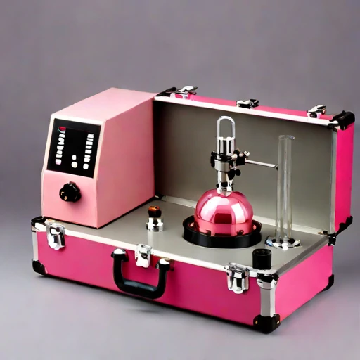 A poroelastic-core permeability rig, photographed against a plain background