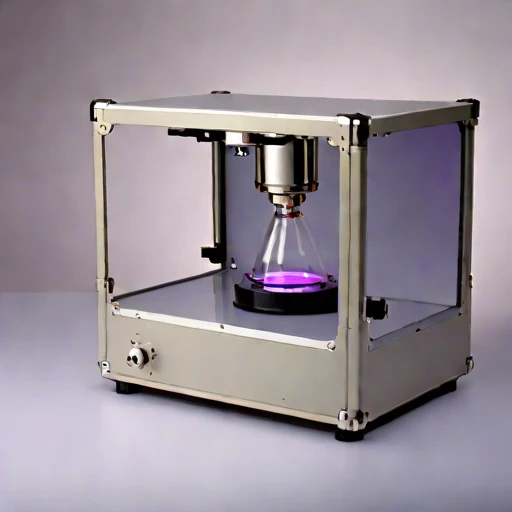 A poroelastic-core permeability rig, photographed against a plain background