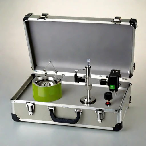 A poroelastic-core permeability rig, photographed against a plain background
