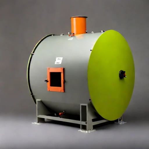 A pahoehoe-flow glaze kiln, photographed against a plain background