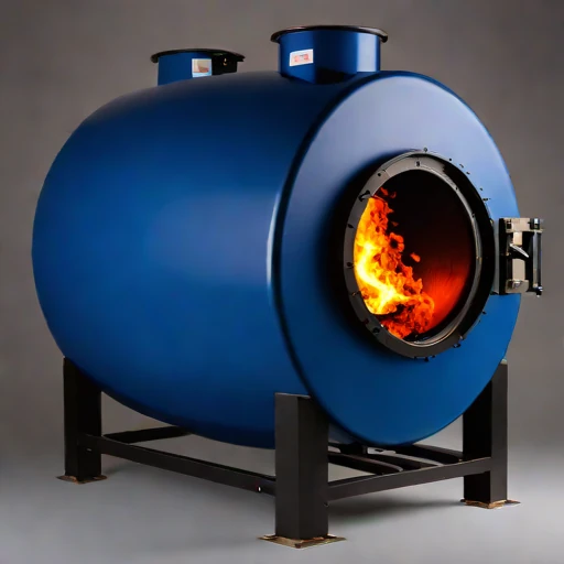 A pahoehoe-flow glaze kiln, photographed against a plain background