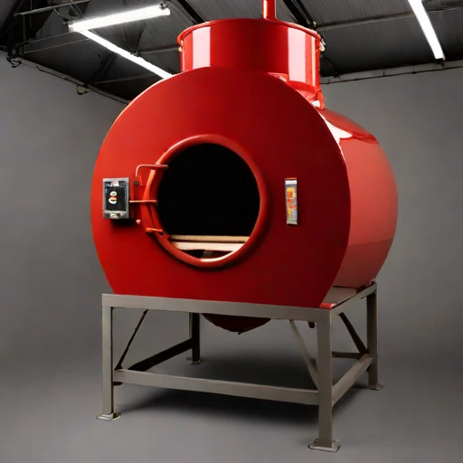 A pahoehoe-flow glaze kiln, photographed against a plain background