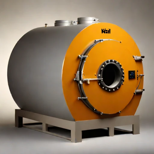 A pahoehoe-flow glaze kiln, photographed against a plain background