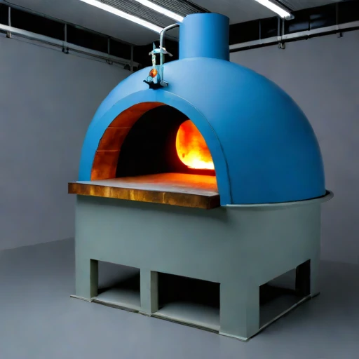 A pahoehoe-flow glaze kiln, photographed against a plain background