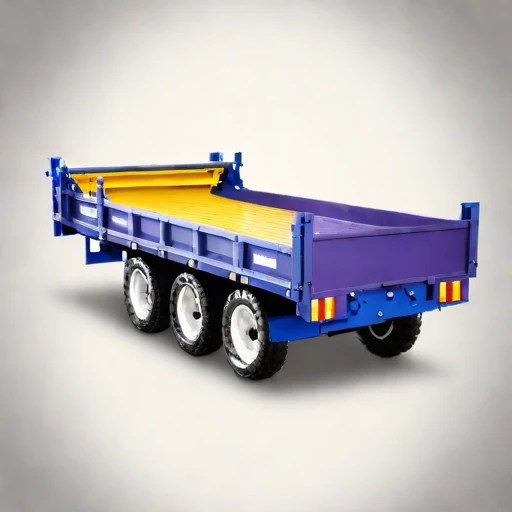 A permafrost-foundation pile carrier, photographed against a plain background