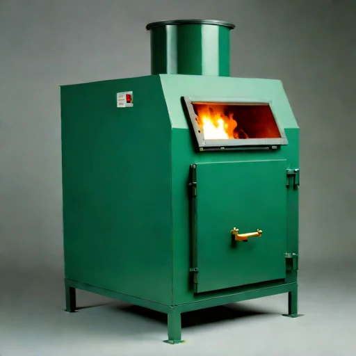 A peridotite-hearth smelting forge, photographed against a plain background