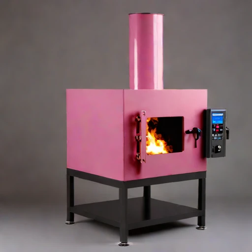 A peridotite-hearth smelting forge, photographed against a plain background