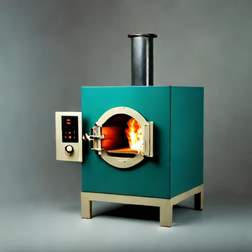 A peridotite-hearth smelting forge, photographed against a plain background