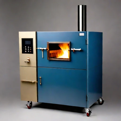 A peridotite-hearth smelting forge, photographed against a plain background