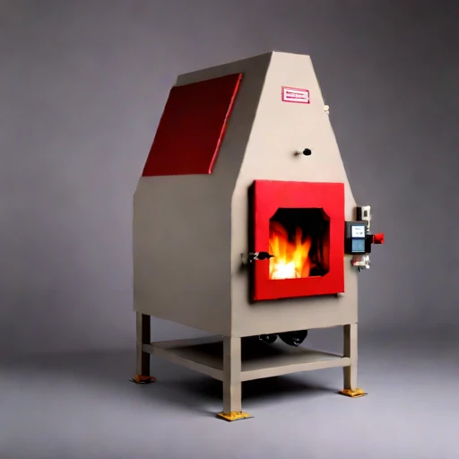 A peridotite-hearth smelting forge, photographed against a plain background