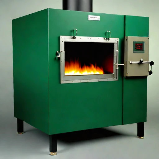 A peridotite-hearth smelting forge, photographed against a plain background