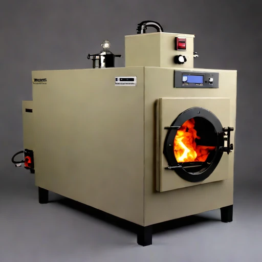 A peridotite-hearth smelting forge, photographed against a plain background