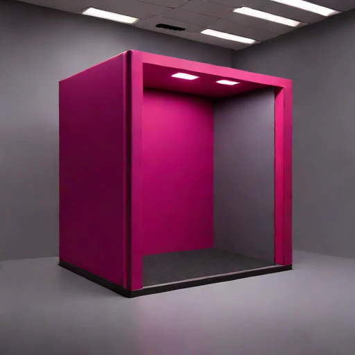 A permafrost-isolated audition chamber, photographed against a plain background
